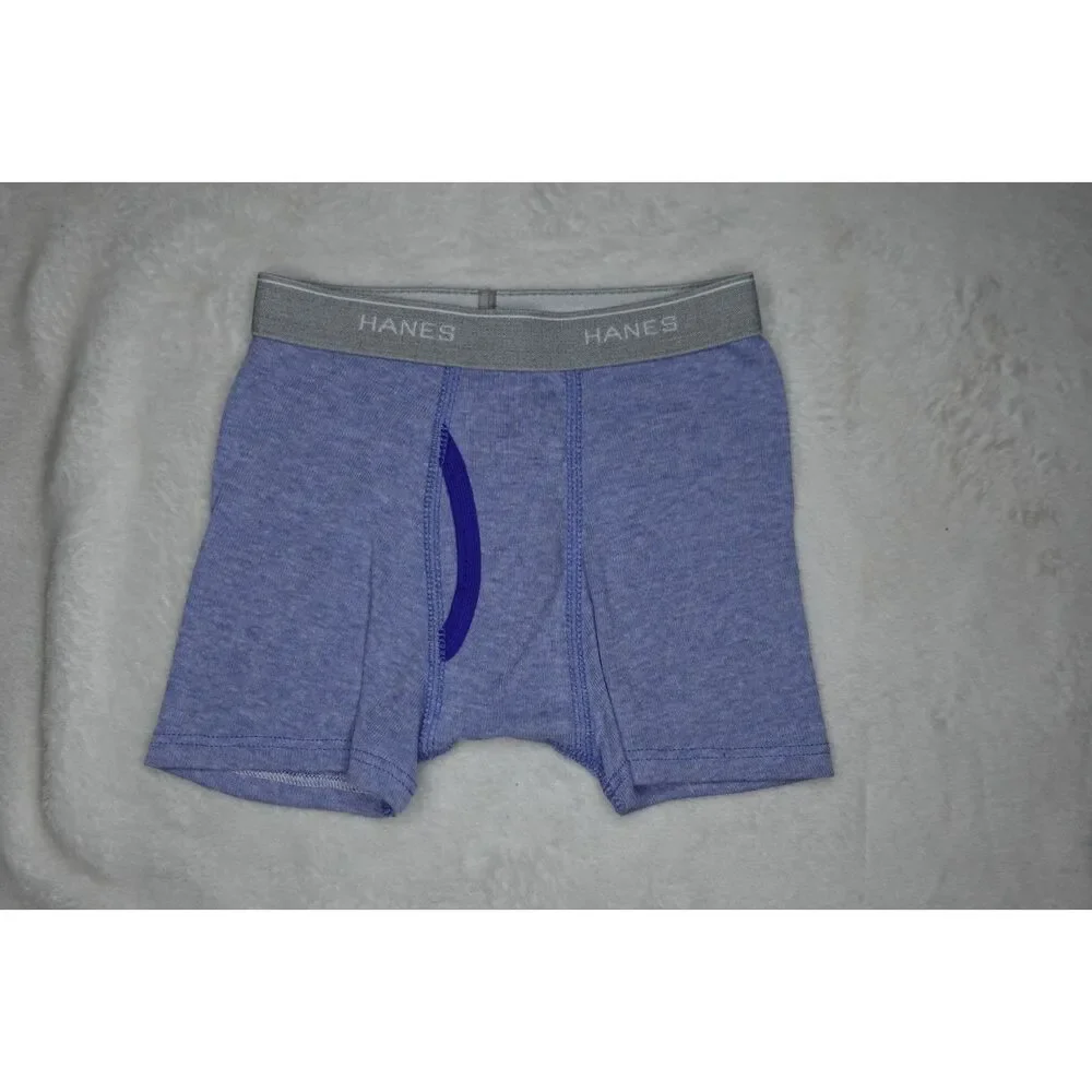 Hanes Toddler Boys' Boxer Briefs 2T-3T: Cotton, Tagless, Cars Pattern + Solid